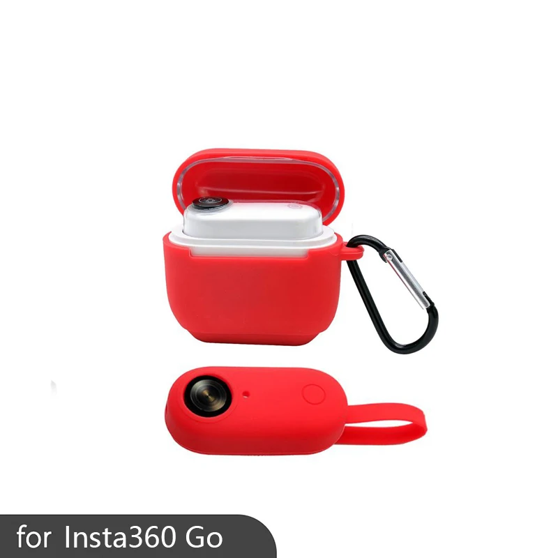 Новый зарядный чехол силиконовый защитный для камеры Insta360 GO аксессуары экшн