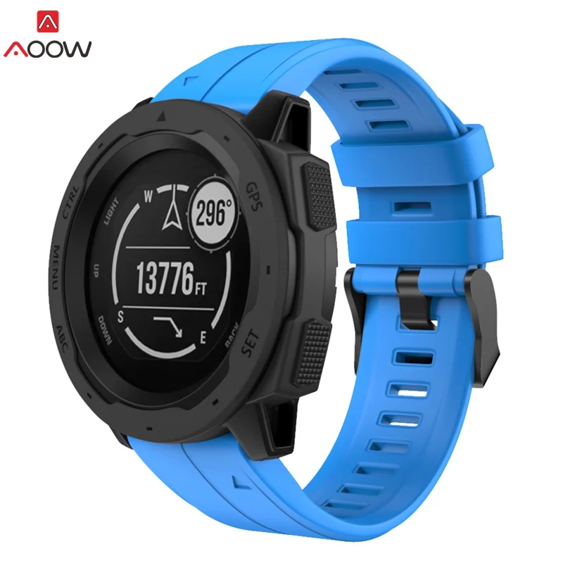 Силиконовые ремешки для часов Garmin fenix6 6S 5X 6X 5S x5plus 3 3HR forerunner935 945 подход S60 ремешок браслет ремень/20 мм/22 мм 26 мм