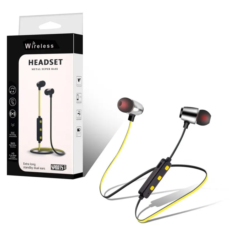 L7 Беспроводные Bluetooth 5 0 наушники Металлические Магнитные стерео Spo карты