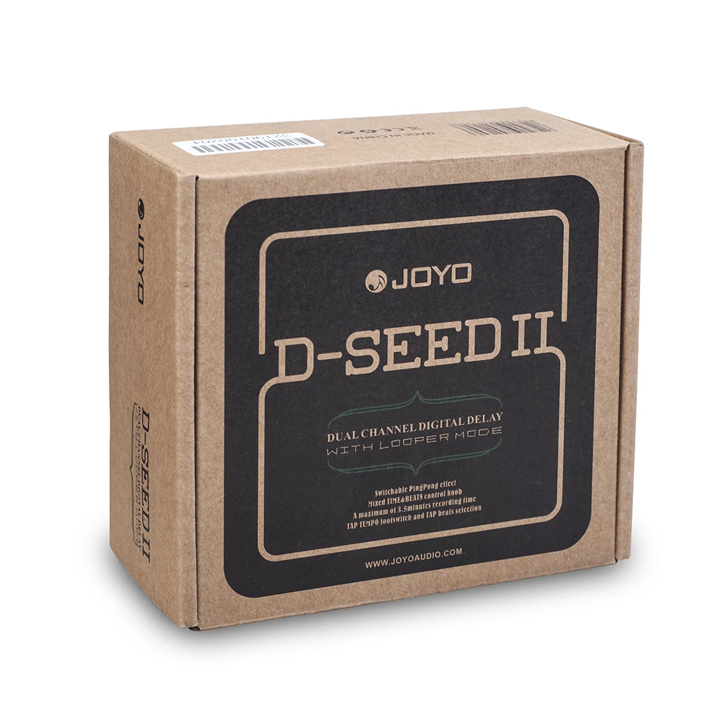 Цифровая Электрическая гитара LOMMI JOYO D-SEED II педаль задержки напольная