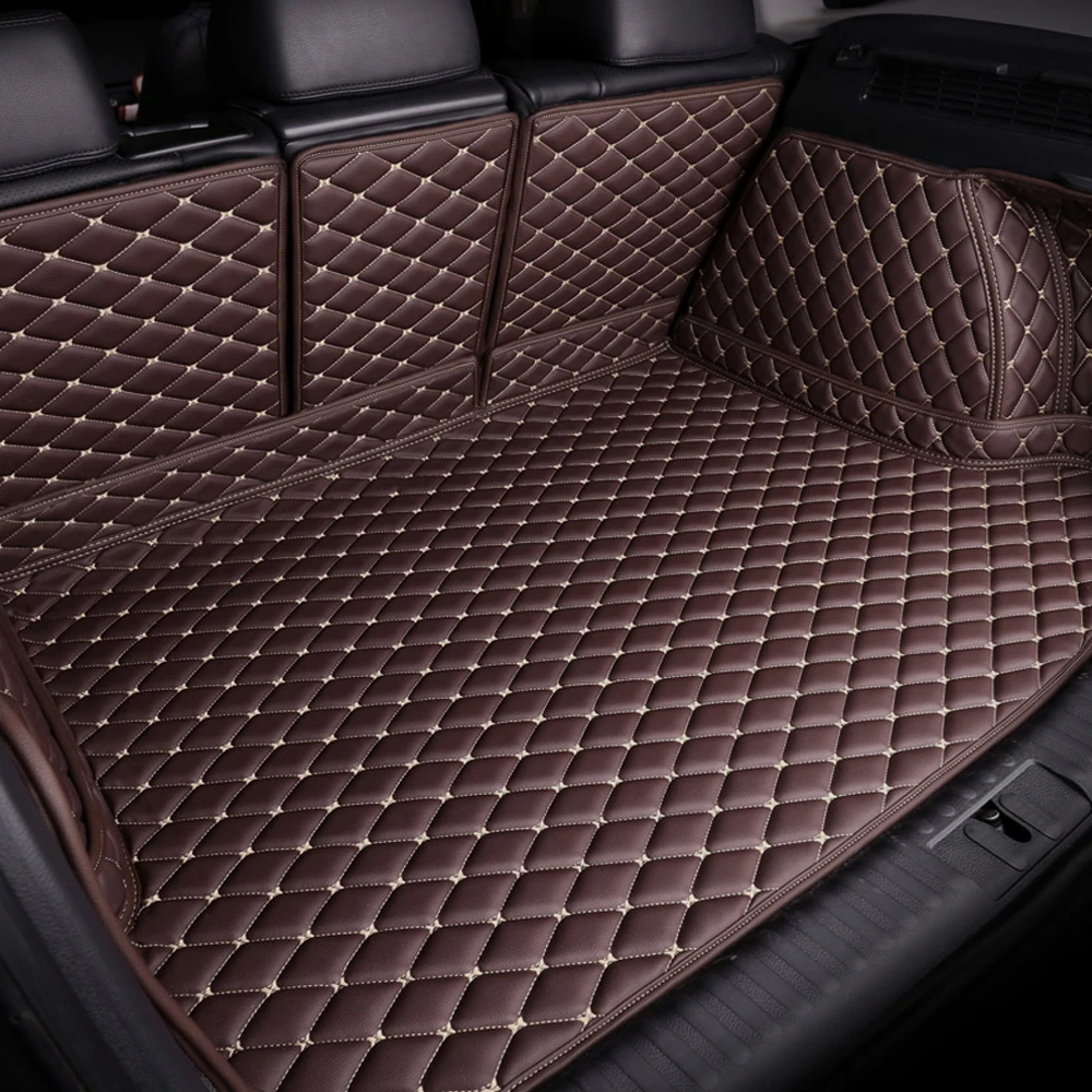 Special custom made Car trunk mats cargo Liner for Land Rover Discovery freelander 2 Sport Evoque leather Anti-slip |