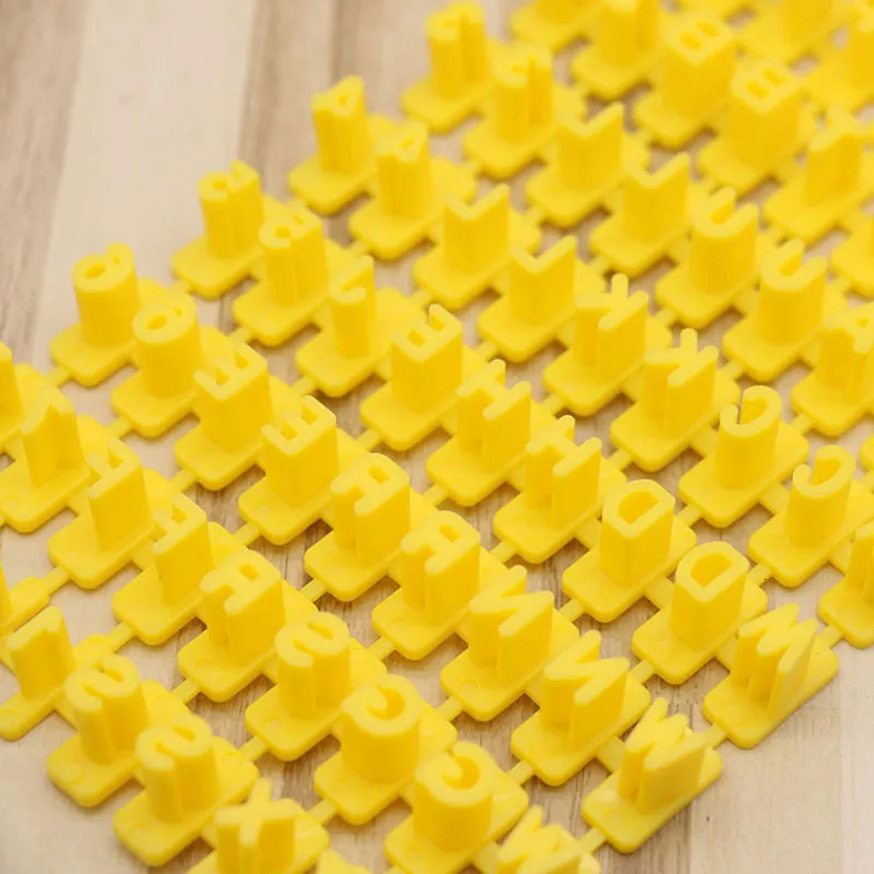 Горячая Распродажа сделай сам алфавит пластиковый бисквит печенье пресс штамп