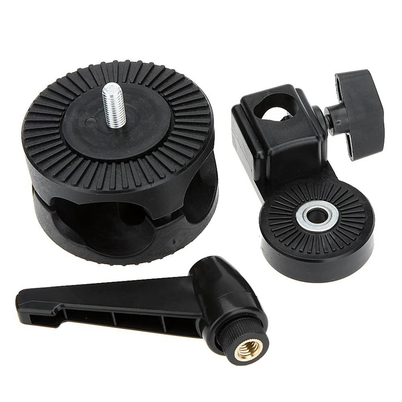 Single Grip Swivel Head Bracket Clamp for Photo Studio Boom Arm Reflector Holder Stand | Электроника
