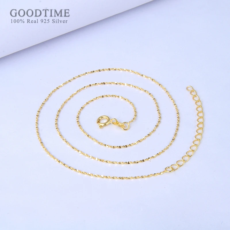 Женская цепочка из серебра 925 пробы с подвеской в виде звезды | Украшения и