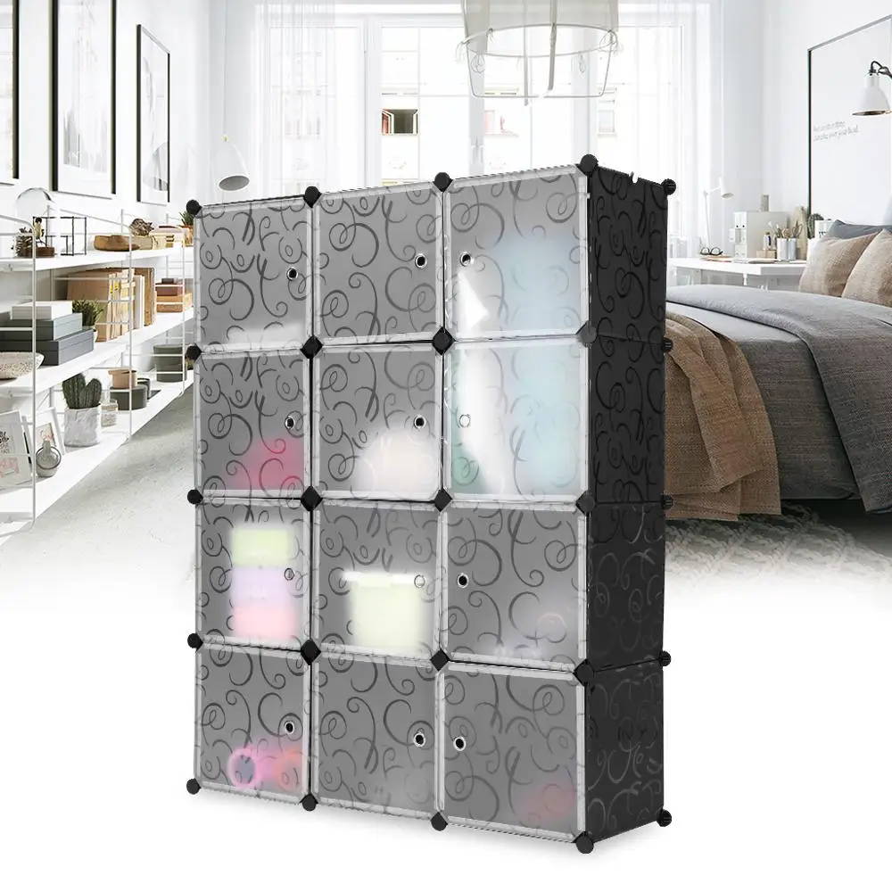 LANGRIA 12 Куб DIY Современные органайзеры для шкафа пластиковые модульные