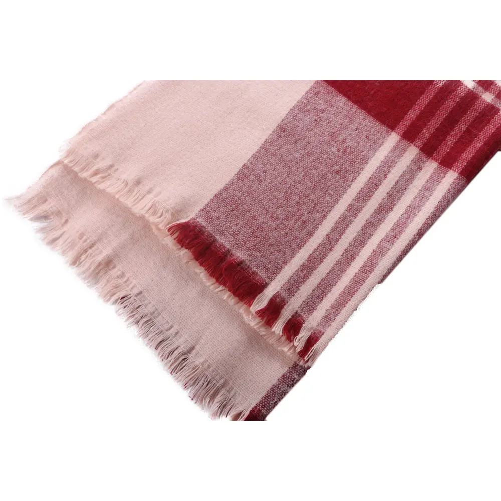 Осенние радужные кашемировые шарфы широкая решетка длинная шаль накидка одеяло