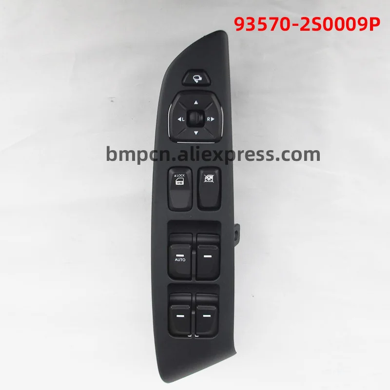 OEM 93570-2S0009P Для Tucson IX IX35 левая передняя дверь лифт переключатель в сборе Стекло Лифт управление мастер Подлинная мощность переключатель окна Tucson - Цвет: OEM 93570-2S0009P