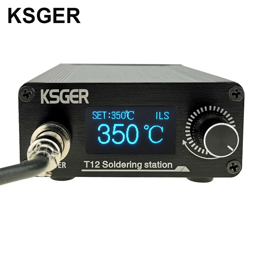 KSGER STM32 V3.1S T12 паяльная станция из алюминиевого сплава OLED FX9501 Ручные Электрические