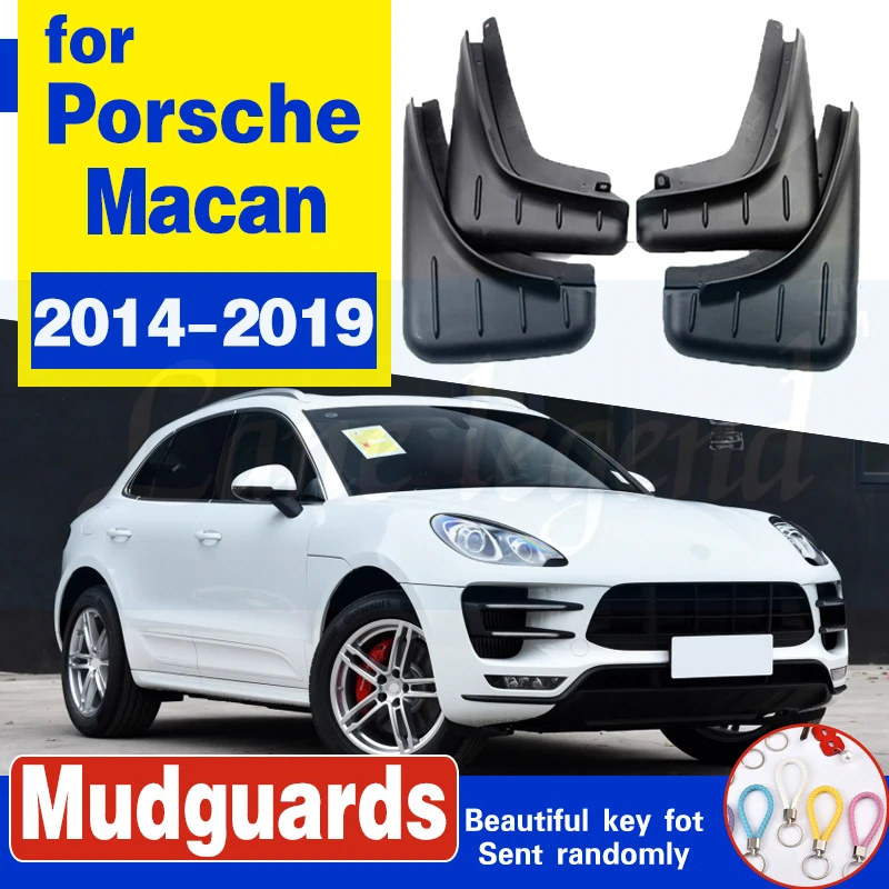 

Front Rear Mudflap for Porsche Macan 2014~2019 Car Fender Mud Flaps Guard Splash Flap Mudguards Accessories 2015 2016 2017 2018