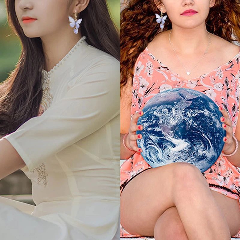 

Butterfly Tide Personality Lovely Earrings Stud Cute Enamel Beautiful Earrings For Women Trendy Alloy Jewelry