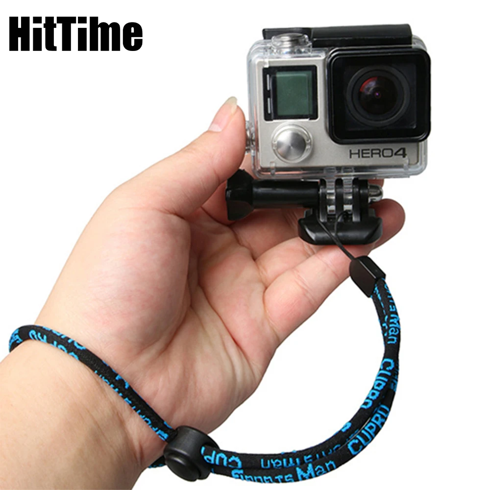 HitTime 1/5 шт. Нейлоновый Регулируемый ремешок на запястье для камеры GoPro Hero 5/4/3 +/2 Xiaoyi