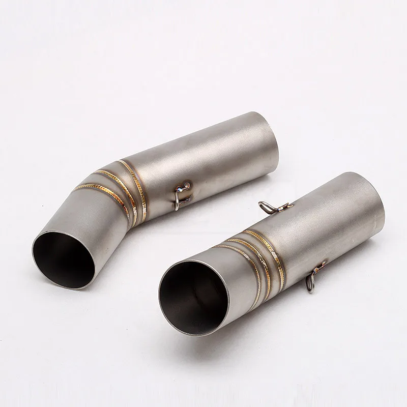 Billig Für Ducati 1098 07-08 1198 2009 - 2011 848 2008 Zu 2010 SLIP-ON Motorrad Auspuff Und Link Rohr Für Zwei Brothers Flucht Topf