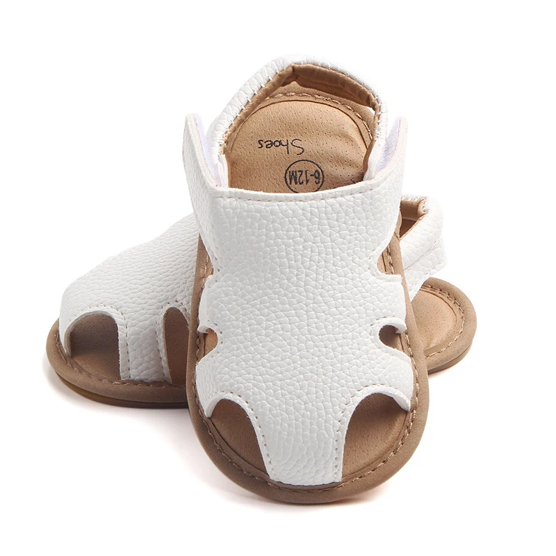 

2021 Summer Baby Boy Girl Shoes Sandals Newborn First Walkers Hollow Out Cow Muscle Soft Sole Kids Enfant Toddler Shoes Antiskid