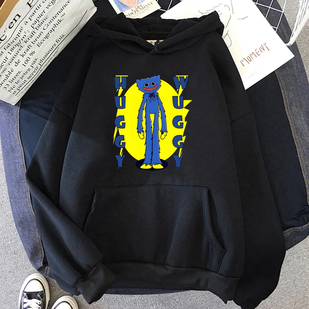 

Fashion Hoodies Poppy Playtime Cosplay Hoodie Autumn Winter Coats Huggy Wuggy Hot Game Print Sweatshirt Male Female Hooded Tops