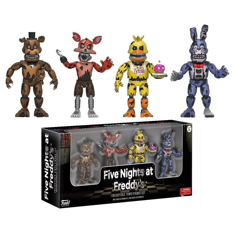 Игрушка из мультфильма пять ночей Фредди экшн-фигурка ПВХ FNAF модель медведя