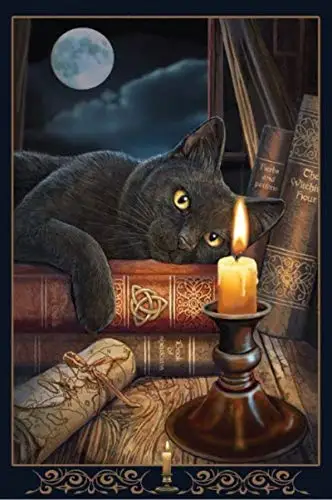 

The Witching Hour Retro Metal Tin Sign Vintage Aluminum Sign for Home Coffee Wall Decor 8x12 Inch