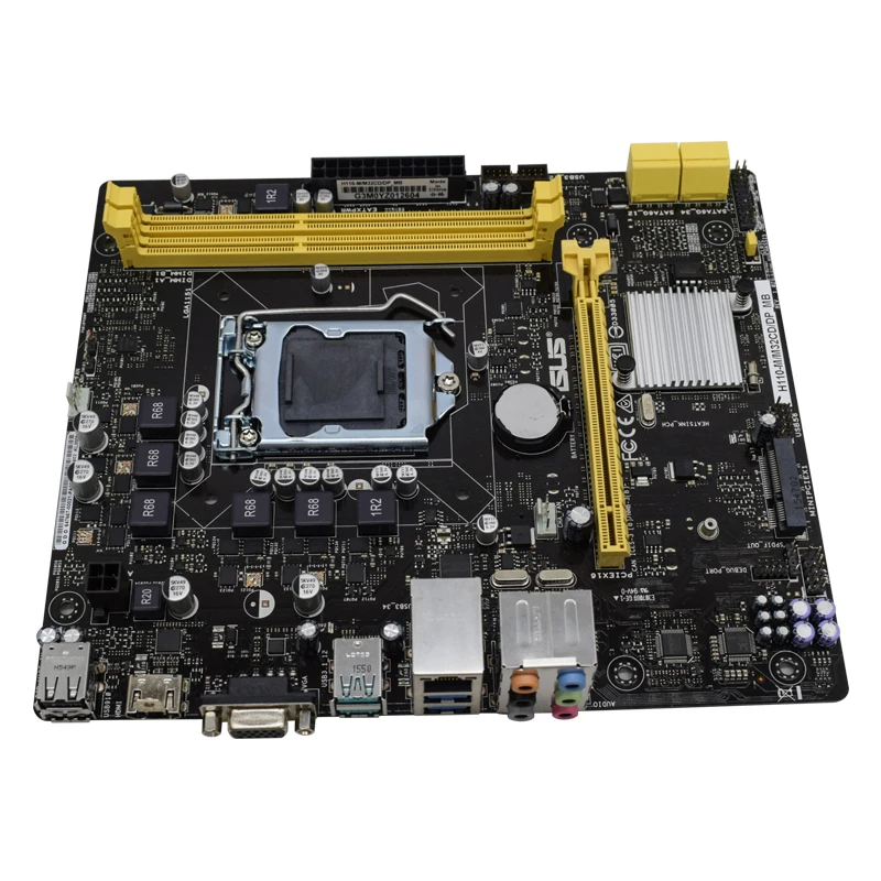 Материнская плата ASUS H110-M/M32CD/DP_MB для ПК DDR3 Intel H110 LGA 1151 ЦП M-ATX 16 Гб PCI-E X16 слот