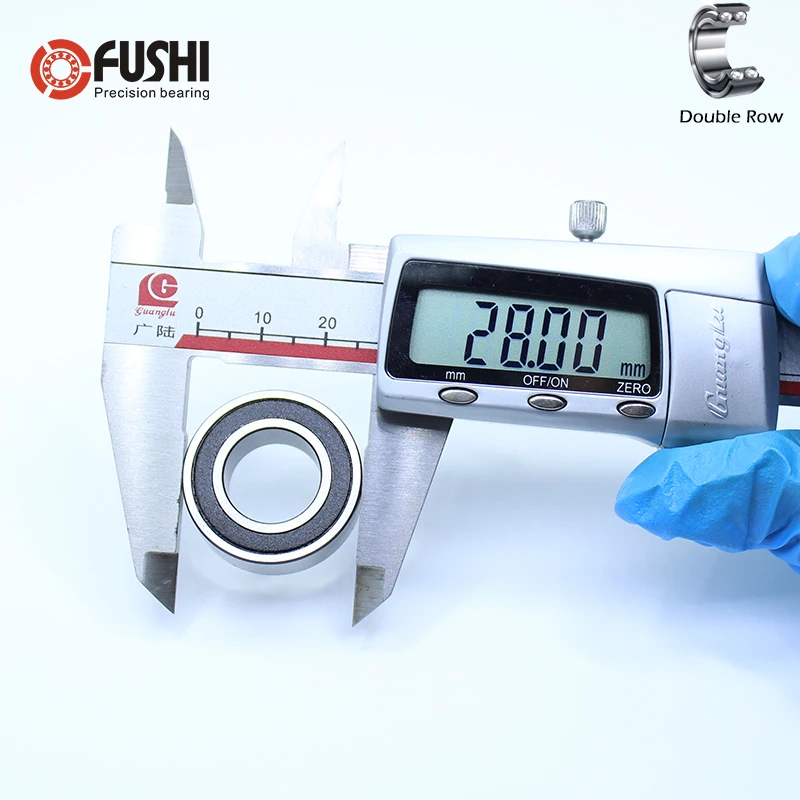 3902-2RS подшипник 15*28*10 мм (1 шт.) 3902 2RS двухрядные герметичные RS радиально-упорные