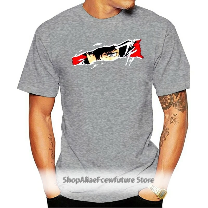 

PERSONA 5 Official T-SHIRT Large L ANIME EXPO 2017 Exclusive BUCHI P5 Atlus NEW Cartoon T Shirt Men Unisex New Fashion Tshirt
