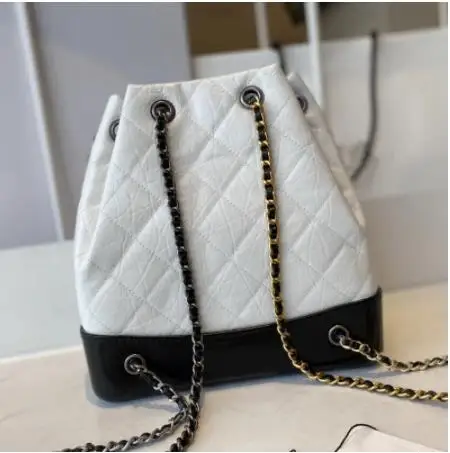 

Backpack Women Luxury 2020 New Top Designer Backpack Shopper Bag High Quality Chain Backpack Solid Color School Bag