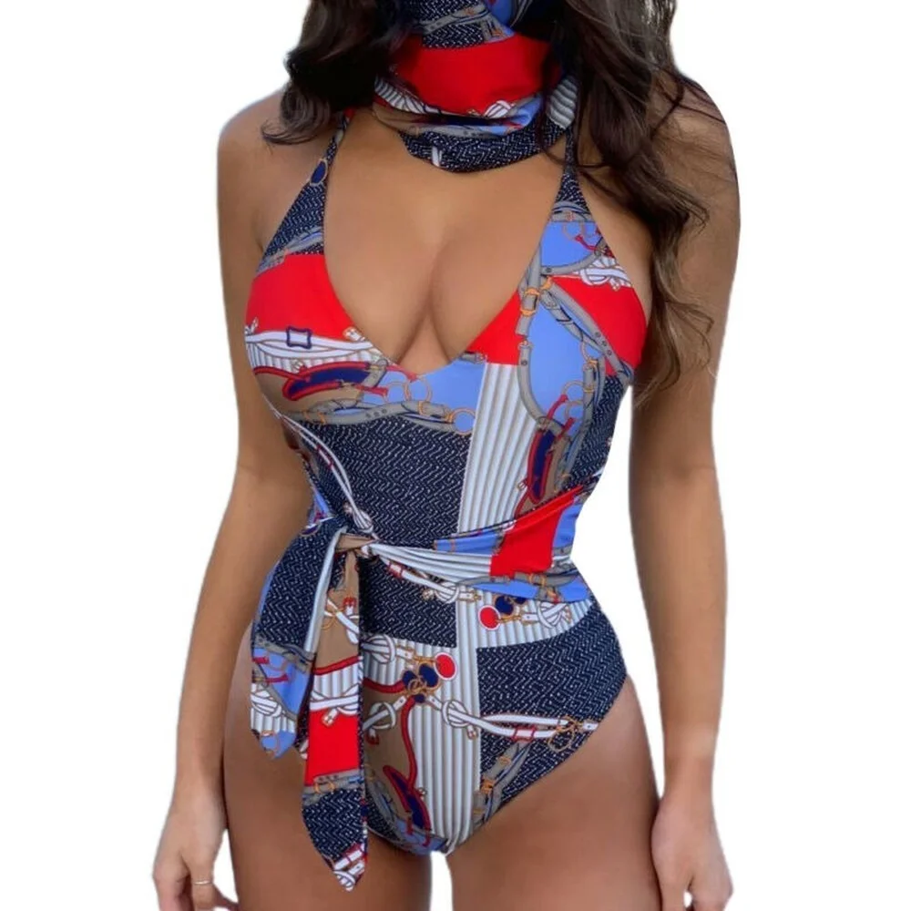 

Women's Swimming Costume One Piece Padded Swimsuit Swimwear Bikini Beachwear