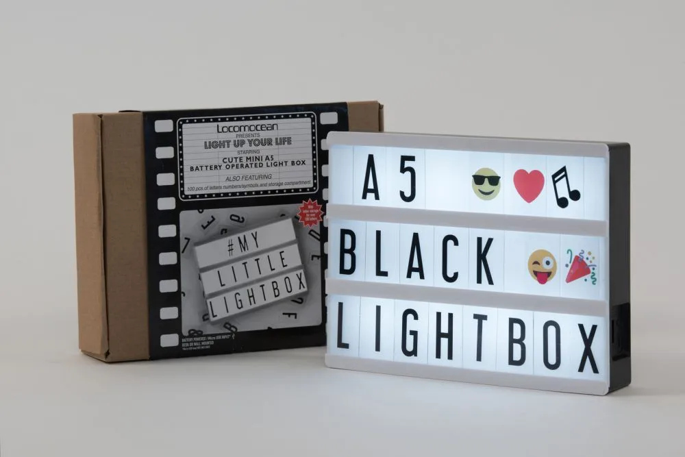 

A5 Illuminated Letter Decorative Led Billboard Lightbox