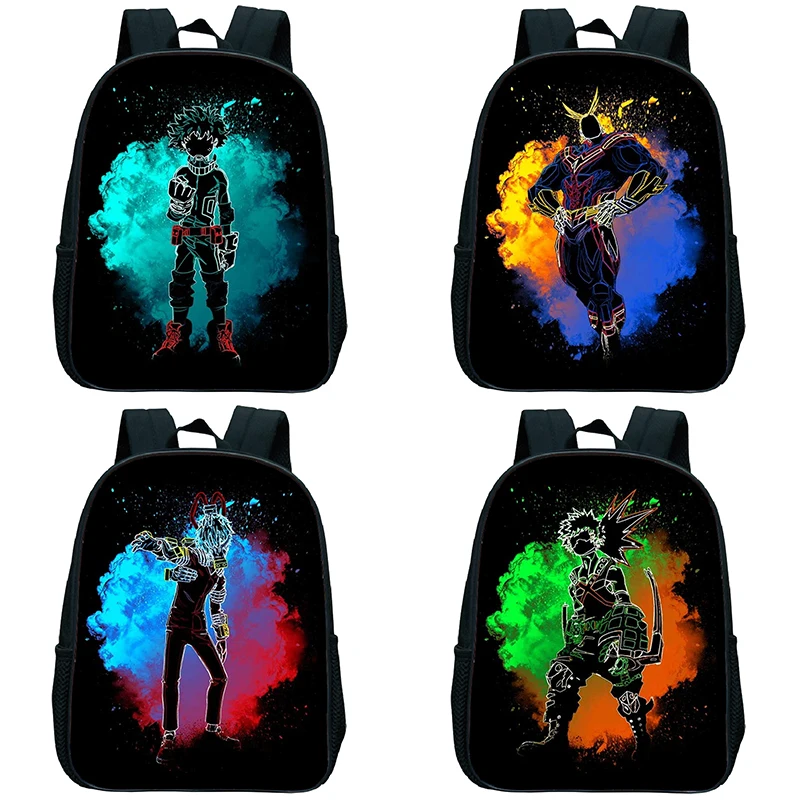 

Galaxy Style Kids My Hero Academia Backpack Child Deku Kindergarten School Bag Children All Might Primary Bookbag Rucksack Gifts