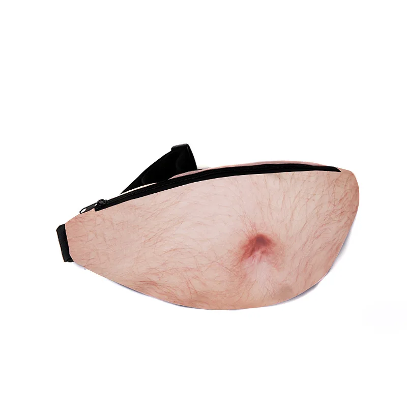 3D мужские пивные карманы для живота новинка Женская поясная сумка дорожная