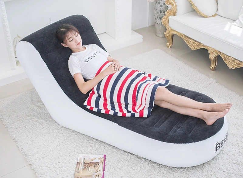 Надувной стул для офиса дома бассейна пляжа односпальный диван|Пляжные кресла| |