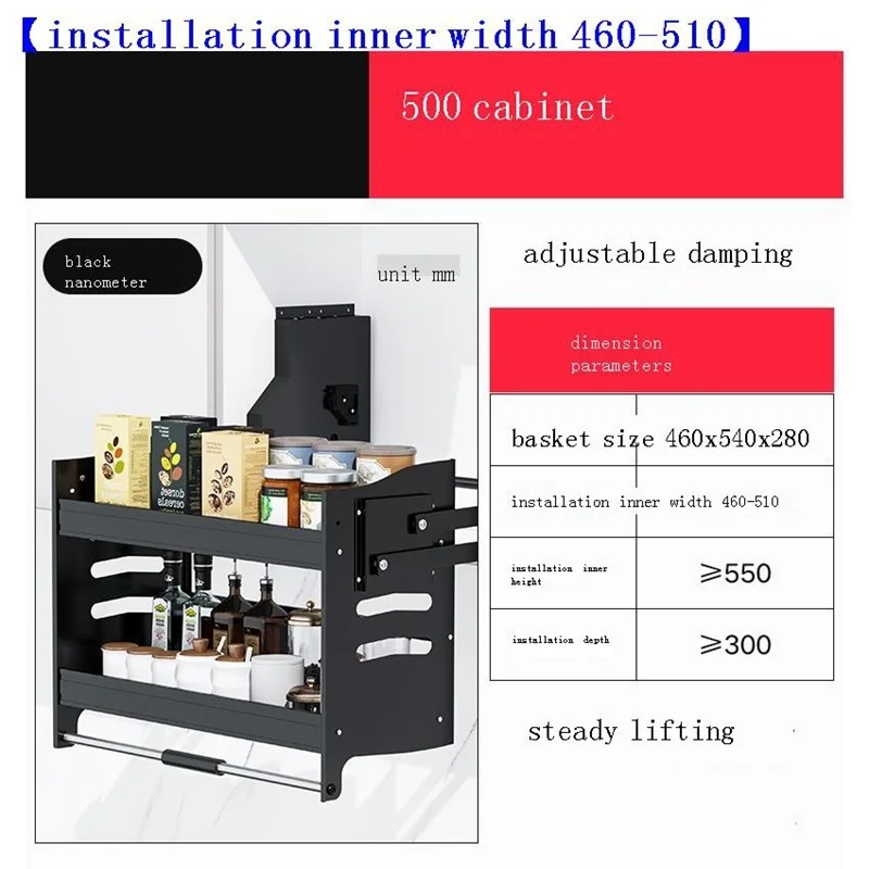 alacena armario de despensa pantries corredera hanging organizer rack cocina kitchen cabinet cestas para organizar basket free global shipping