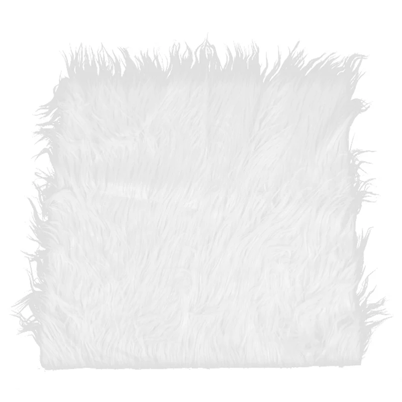 Фон для фотосъемки новорожденных с искусственным мехом одеяло корзина коврик