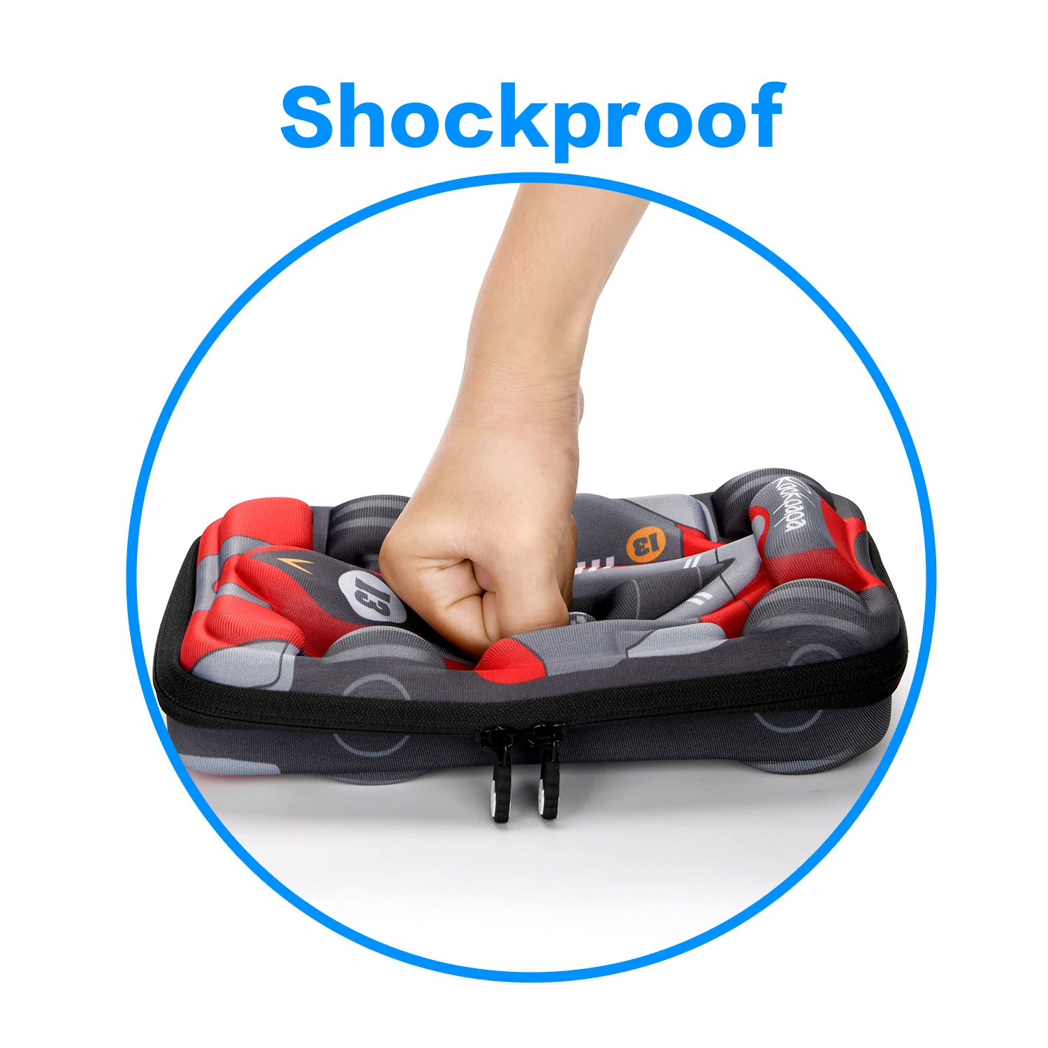 Чехол для карандашей большой вместимости Rockpapa Motor Racing пенал с большим отверстием