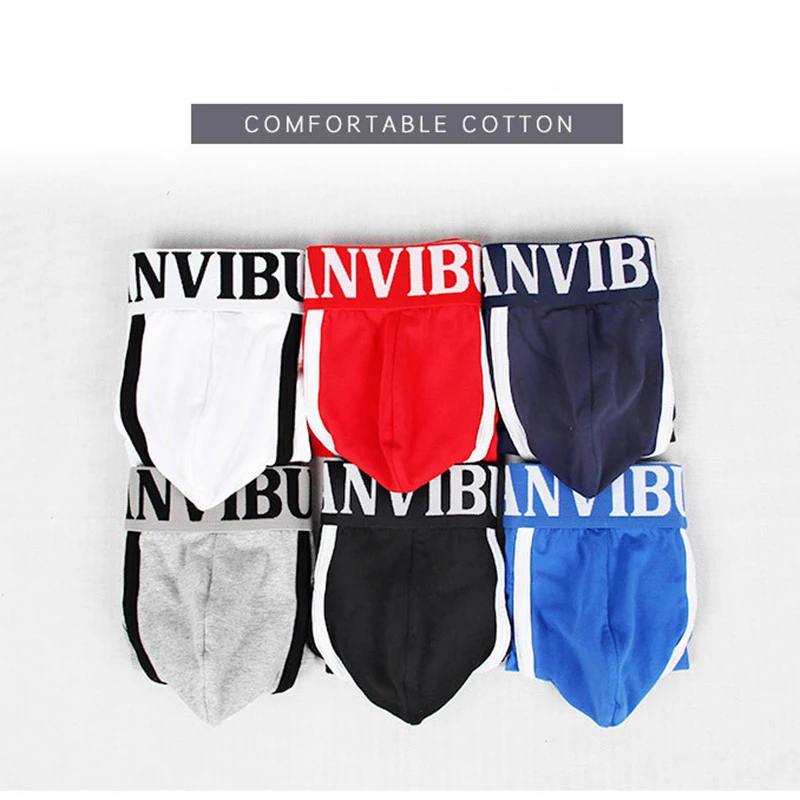 Мужское нижнее белье хлопковые мужские лоскутные u выпуклые трусы шорты мужское