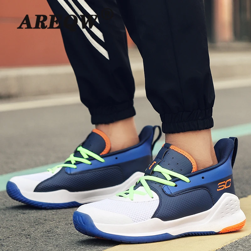 

New Arrival Retro Basket Shoes Popular Mode Comfortable Athletic Footwear Men Sports Sneakers Men Outdoor Basketball Shoe
