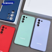 liquid silicone phone case for samsung galaxy s21 plus ultra tpu no fingerprint cover soft touch finish back protective