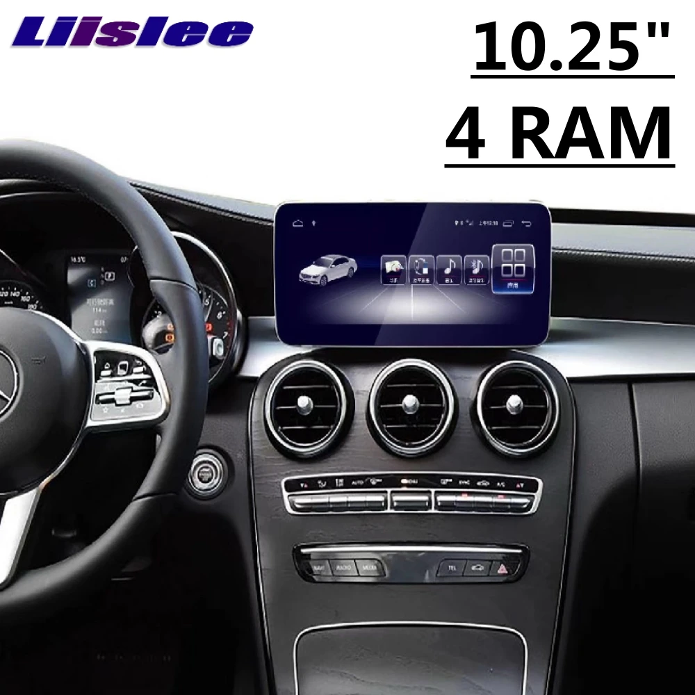Liislee автомобильный мультимедийный плеер NAVI для Mercedes Benz MB GLA CLA GLK CLK CLS Class с CarPlay
