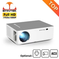 byintek k20 1080p full hd home theater game led video smart android wifi display 300inch projector for 4k cinema