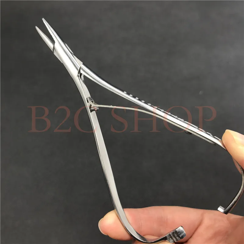 Плоскогубцы из нержавеющей стали держатель зубных игл щипцы ортодонтический