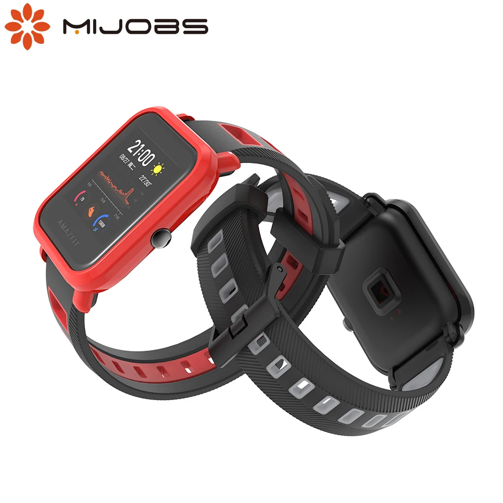 Ремешок для Amazfit GTS Bip силиконовый браслет на запястье умного браслета Huami Сменные