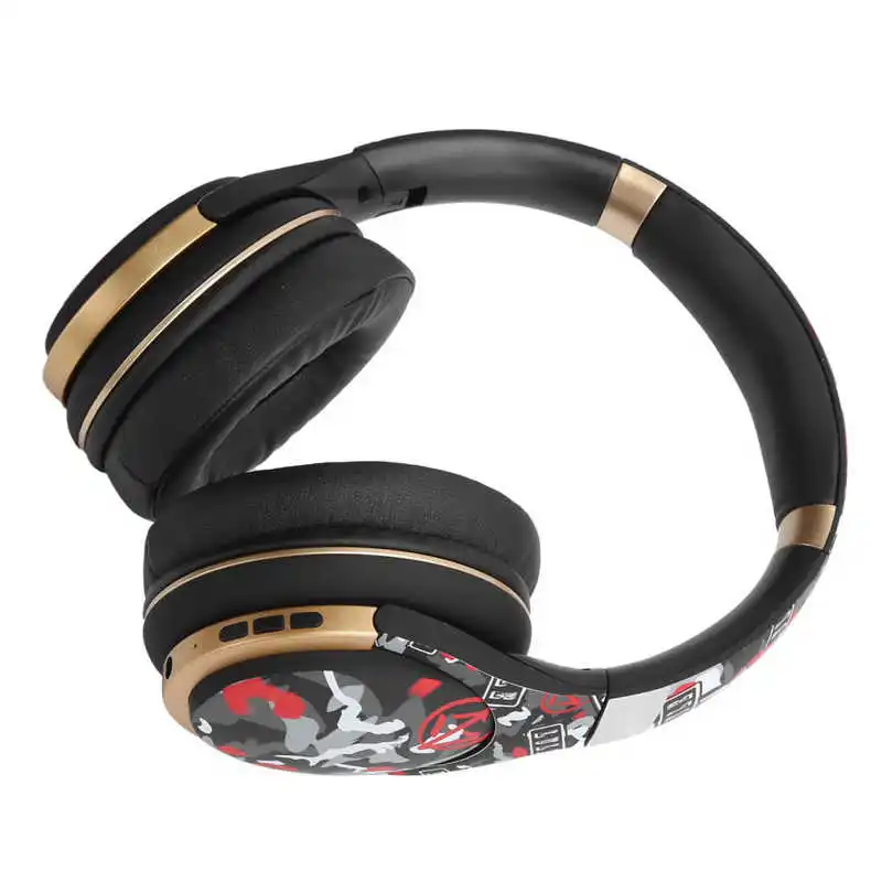 

Graffiti Head-mounted Earphone Wireless Headset Stereo Noise Reduction