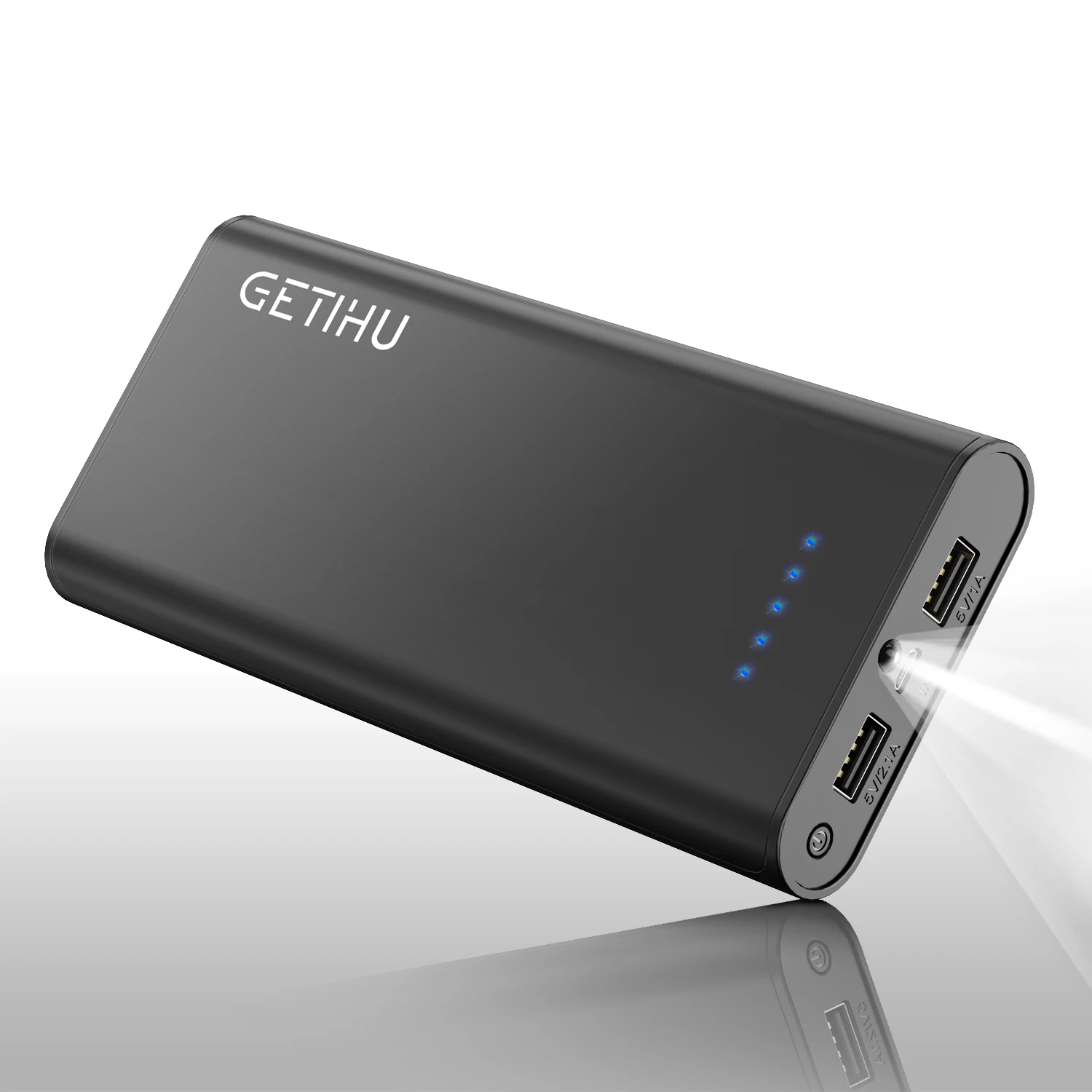 INIU 20000mAh 2.4A power Bank двойное Портативное зарядное usb-устройство power bank для iPhone X Xiaomi Mi телефон повербанк внешний аккумулятор