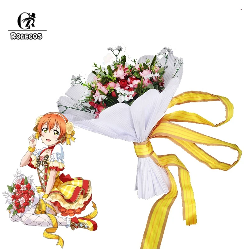 ROLECOS Lovelive Flower Bouquet Cosplay Flowers Yazawa Nico Nozomi Tojo Eli Rin Cosplay love live Bouquet Sonoda Umi Kotori Maki