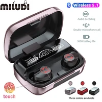 tws m23 earphone bluetooth headphone touch earbuds with microphone waterproof noise reduction for redmi xiaomi headsets wireless