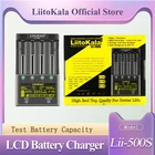 Умное устройство для зарядки никель-металлогидридных аккумуляторов от компании LiitoKala lii-500 Lii-500S lii-600 lii-S6 lii-S8 lii-PD4 ЖК-дисплей 3,7 V 1,2 V 18650 26650 16340 14500 10440 18500 Батарея Зарядное устройство
