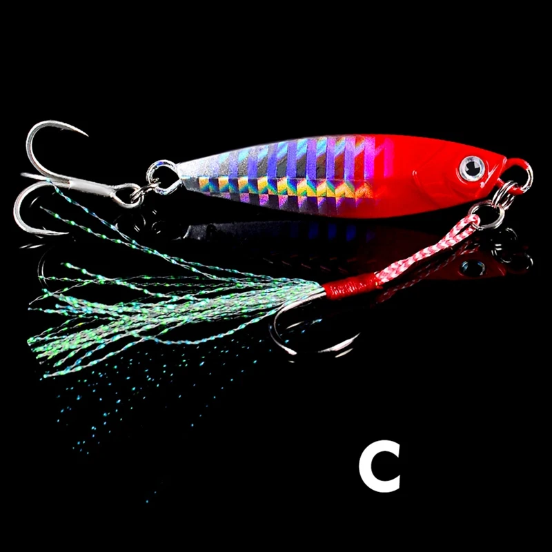 20 г 65 мм рыболовные приманки металлические многоразовые с двумя крючками для