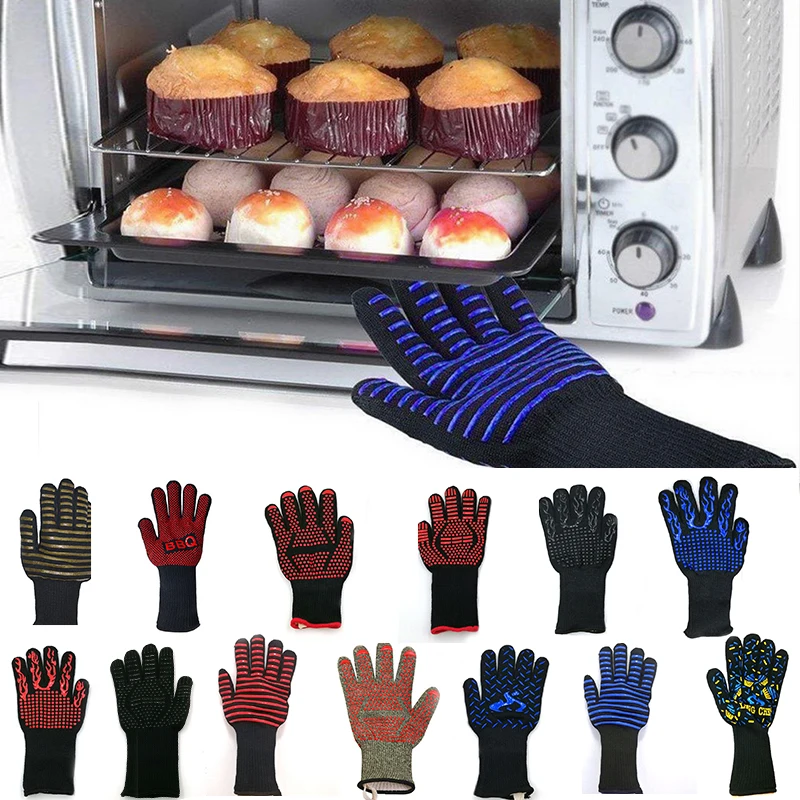 Термостойкие перчатки для выпечки кухонный гриль печь Microwav термостойкие рабочие