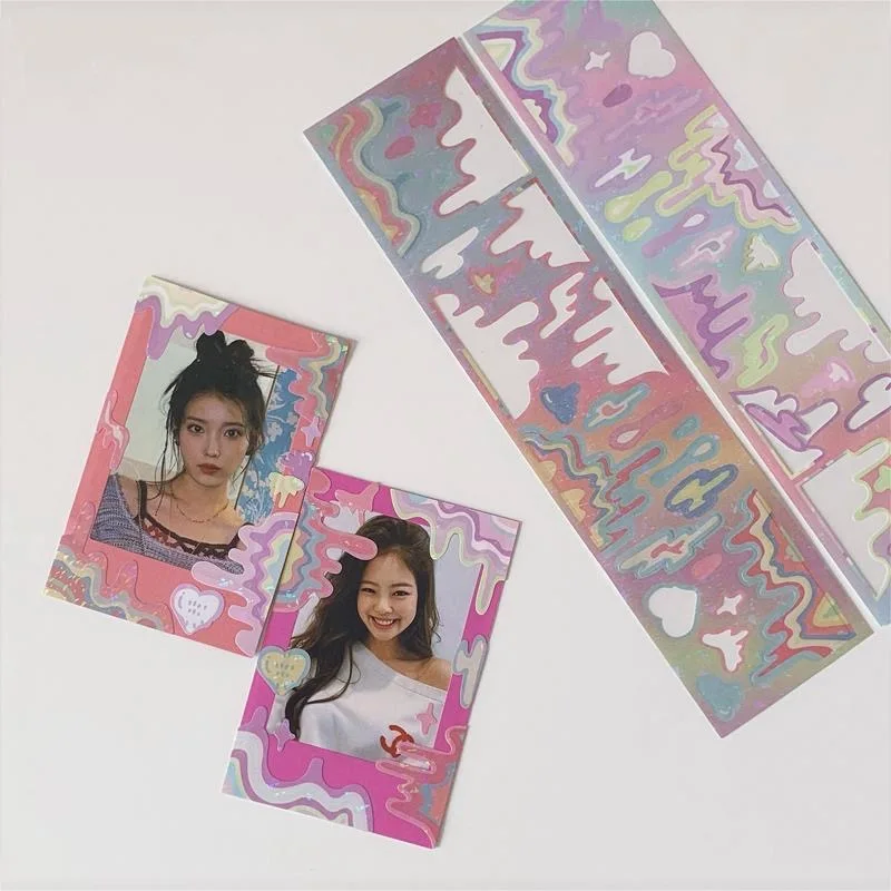 Лазерный альбом в Корейском стиле голограмма блестящая наклейка для