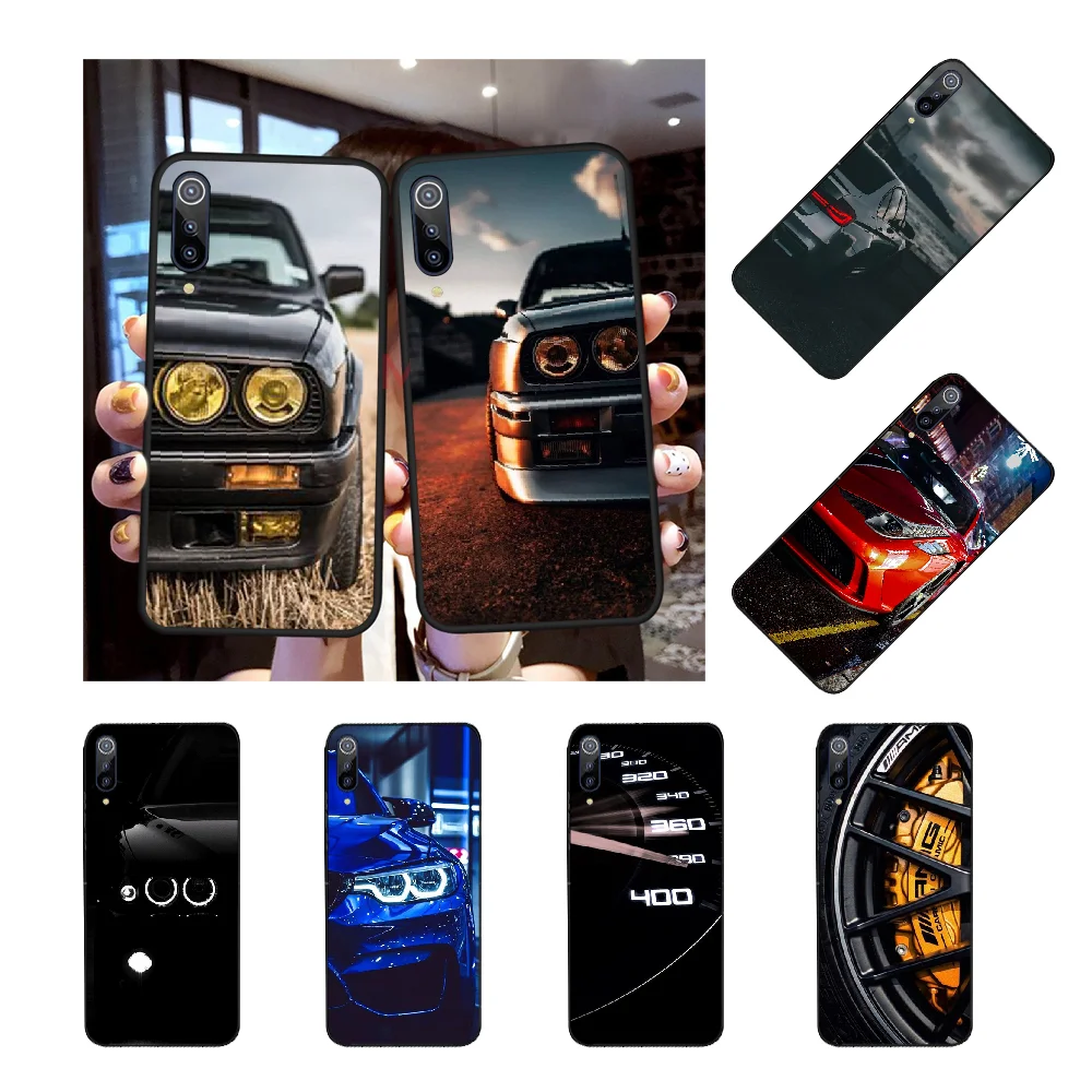 NBDRUICAI крутой спортивный автомобиль дизайн черный мягкий чехол для телефона из
