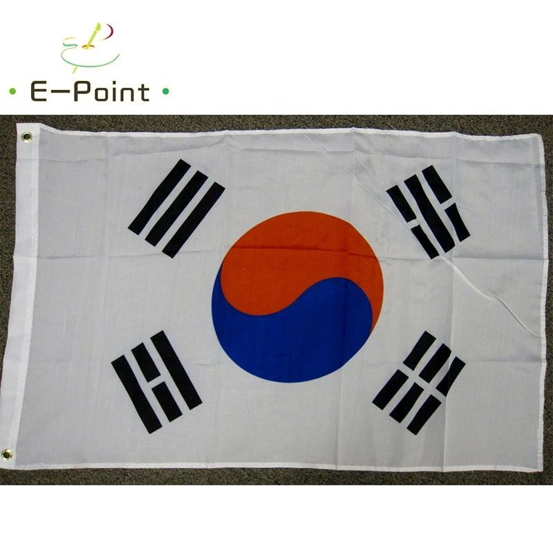 Флаг Южной Кореи размер 2 фута * 3 (60*90 см) 5 футов (90*150 рождественские украшения для