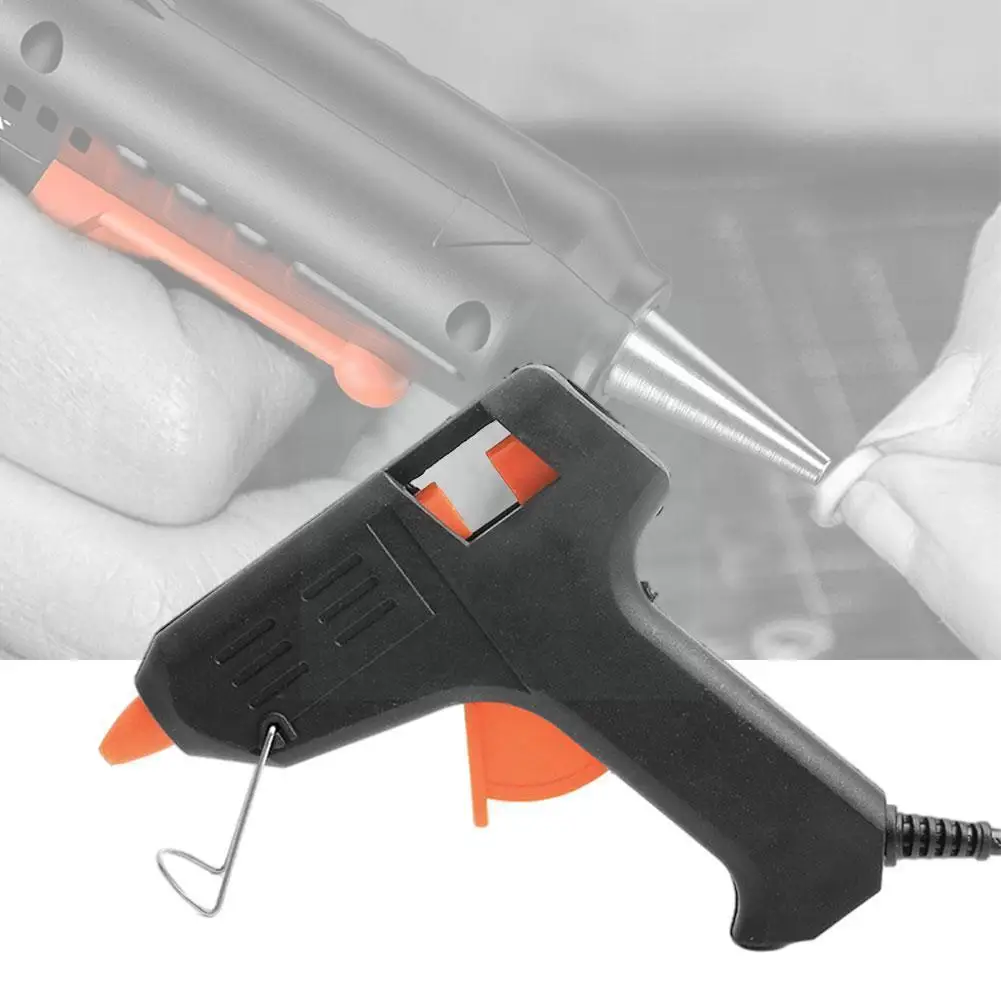 

Hot Melt Gun Glue Stick Set Household Hot Melt Glue Repair Glue Gun DIY British Tool Gun Hot Glue Melt Gun Hot Plug K0P6